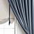 Polygonal Curtain Model 3D model small image 2