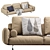 Luxurious Soft Dream Sofa by Flexform 3D model small image 5