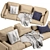Luxurious Soft Dream Sofa by Flexform 3D model small image 16