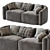 Modern Fitz Sofa - Sleek and Stylish Design 3D model small image 2