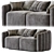 Modern Fitz Sofa - Sleek and Stylish Design 3D model small image 4