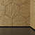 Elegant Wood Décor Panels 3D model small image 2