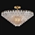 Elegant Mazzo Chandelier Boutique-worthy 3D model small image 1