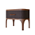 Contemporary Bedside Table - Tonin Casa TIFFANY 6445 3D model small image 1