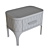 Contemporary Bedside Table - Tonin Casa TIFFANY 6445 3D model small image 4