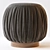 Batista 17.7'' Round Cocktail Ottoman 3D model small image 3