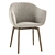 Modern Siena Easy Chair: Versatile, Stylish, and Comfortable 3D model small image 1