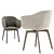 Modern Siena Easy Chair: Versatile, Stylish, and Comfortable 3D model small image 4
