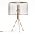 Aria Metallic Table Lamp 3D model small image 6