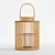 Coastal Haven Rattan Lantern 3D model small image 1