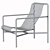 Palissade Lounge Chair: Modern Outdoor Seating 3D model small image 5