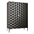 Elegant Triny Bar Cabinet 3D model small image 2