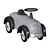 Baghera Speedster: Classic Pedal Car for Kids 3D model small image 1