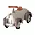 Baghera Speedster: Classic Pedal Car for Kids 3D model small image 7