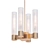 Elegant Pastis 4-Light Pendant 3D model small image 1