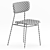 Retro Chic Fifties Chair 3D model small image 3
