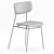 Retro Chic Fifties Chair 3D model small image 4