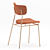 Retro Chic Fifties Chair 3D model small image 6