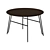 Modern Round Norfort Table 3D model small image 1