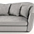 Elegant Vintage Sofa 3D model small image 5