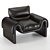 Retro De Sede Leather Chair 3D model small image 4