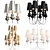 Elegant BLS Josephine Queen Chandelier 3D model small image 1