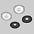 Orbita FlexSpot: Versatile Recessed Ceiling Light 3D model small image 3