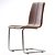 Pony Luxury Leather Chair 3D model small image 2