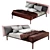 Park Bed: Modern Simplicity and Comfort 3D model small image 1