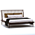 Modern Mid Bed 3D model small image 1