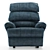 Comfy Recliner Sofa: Single Seater 3D model small image 2