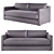 Skipton Sofa: Modern Comfort & Convenient Design 3D model small image 1