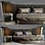 Luxury Plaza Bed: Visionnaire's Masterpiece 3D model small image 1