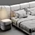 Luxury Plaza Bed: Visionnaire's Masterpiece 3D model small image 4