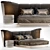 Luxury Plaza Bed: Visionnaire's Masterpiece 3D model small image 7