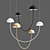Elegant Champignon Pendant Light 3D model small image 2