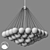 Elegant Bond Chandelier: Ø40/Ø80cm 3D model small image 2