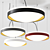 Alina 6679 Pendant Lamp - Elegant Spanish Illumination 3D model small image 1