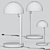 Elegant Juliette Large & Small Table Lamp 3D model small image 2