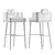 ASHBY Bar Chair: Elegant and Stylish Seating 3D model small image 5