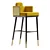 ASHBY Bar Chair: Elegant and Stylish Seating 3D model small image 6