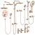 Grohe Set 1 | Essence | Euphoria | Adjustable Watering Can 3D model small image 4