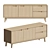 Nord Deluxe 2-Door Sideboard 3D model small image 1