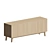 Nord Deluxe 2-Door Sideboard 3D model small image 2