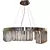 Modern Chrome Pendant Lamp 3D model small image 1