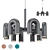 Fanny 12 - Designer LED Chandelier 3D model small image 1