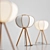 Bamboo Glow Floor Lamp by H&M - Eco-friendly Lighting 3D model small image 10