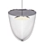 Sleek Polys Chandelier 3D model small image 1