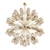 John Richard Echo: Mesmerizing Glass Chandelier 3D model small image 1