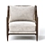 Belden Lounge: Stylish, Contemporary Chair 3D model small image 3